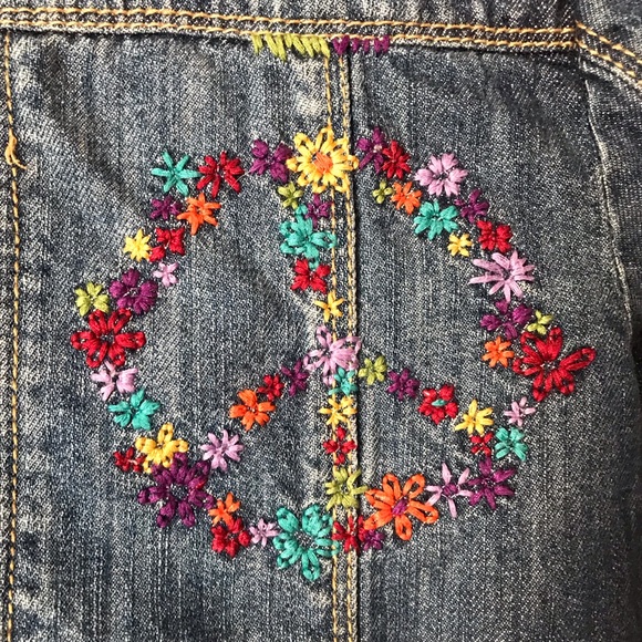 GAP Embroidered Jean Jacket - Picture 5 of 8